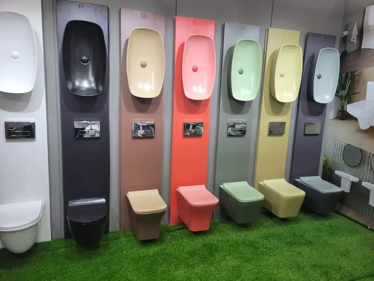 Custom color bath suites